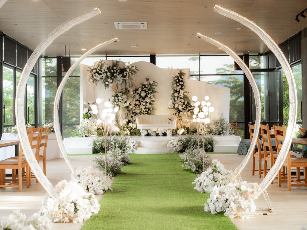 our-story-02 Aesthetic Indoor Wedding Decoration